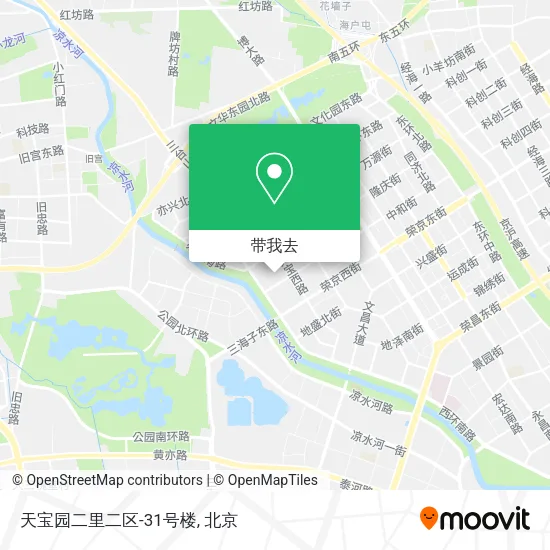 天宝园二里二区-31号楼地图