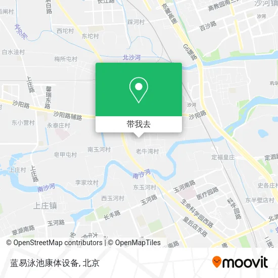 蓝易泳池康体设备地图