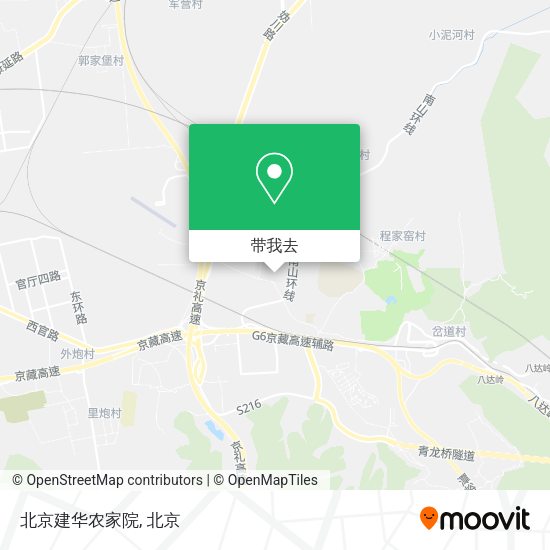 北京建华农家院地图