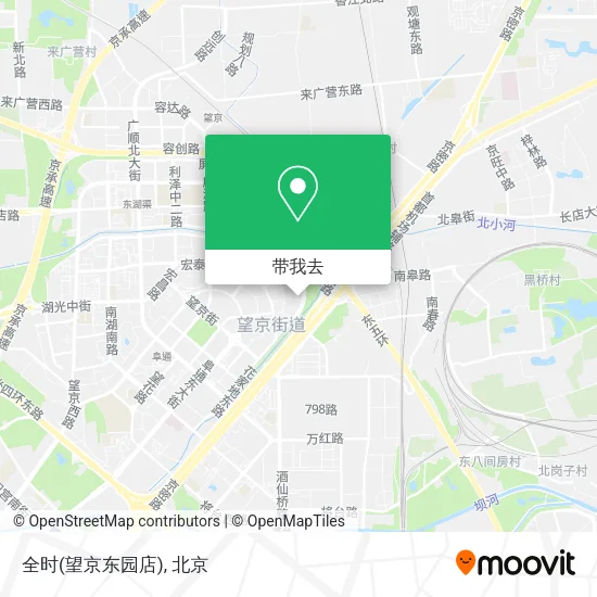 全时(望京东园店)地图