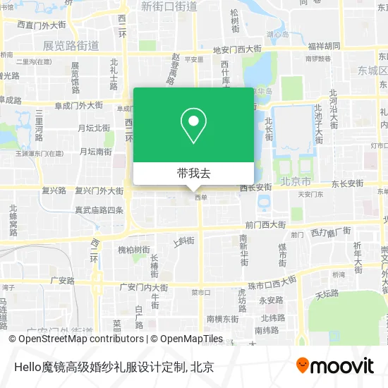 Hello魔镜高级婚纱礼服设计定制地图