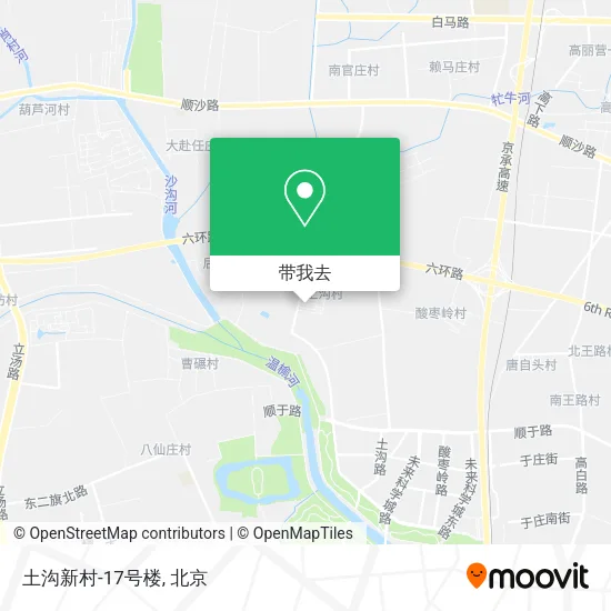 土沟新村-17号楼地图