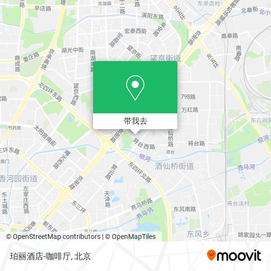 珀丽酒店-咖啡厅地图