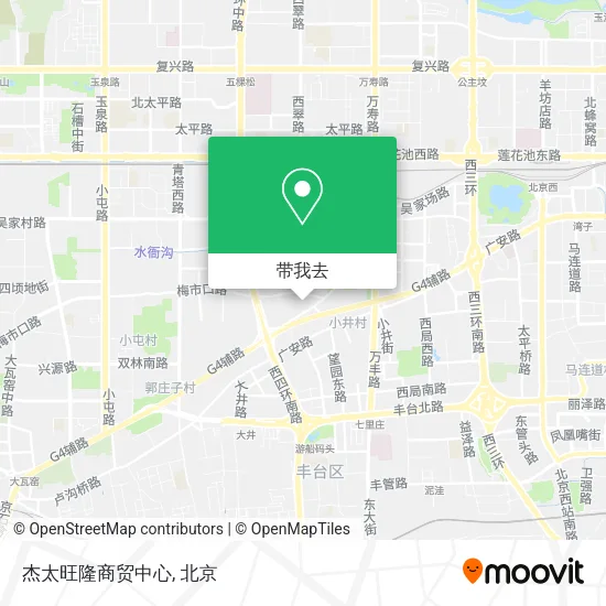 杰太旺隆商贸中心地图
