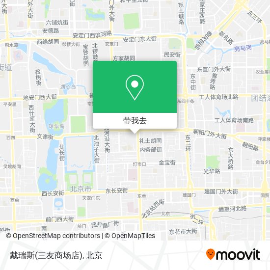 戴瑞斯(三友商场店)地图