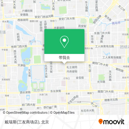 戴瑞斯(三友商场店)地图