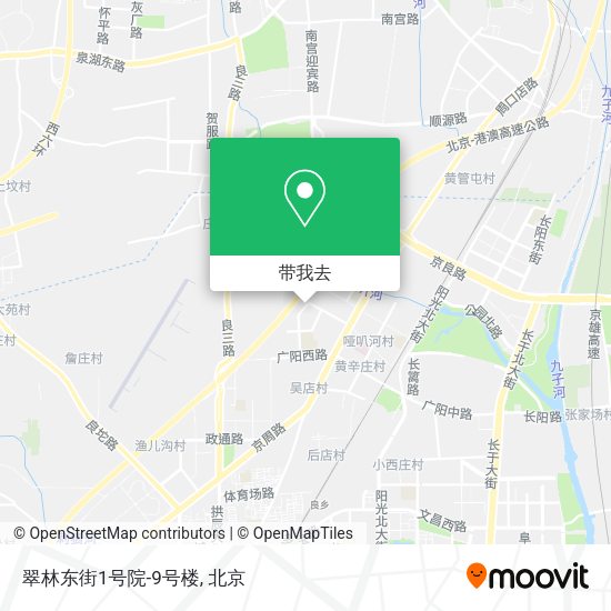 翠林东街1号院-9号楼地图