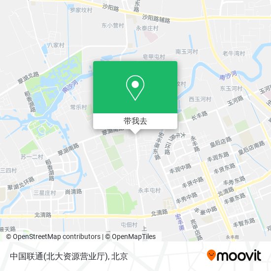 中国联通(北大资源营业厅)地图