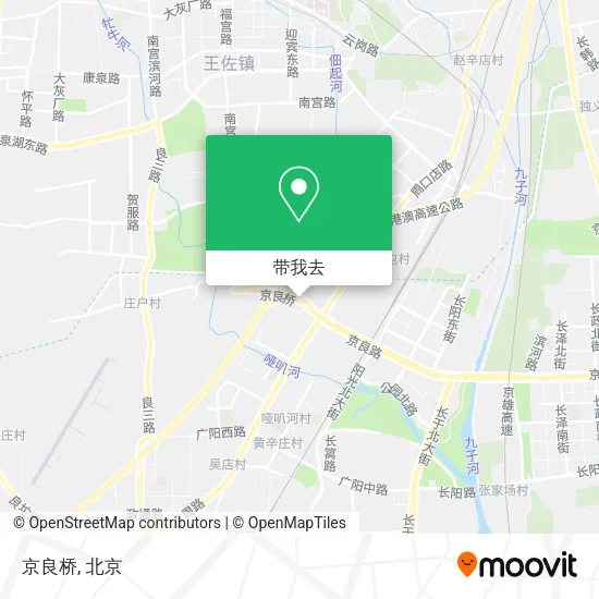 京良桥地图