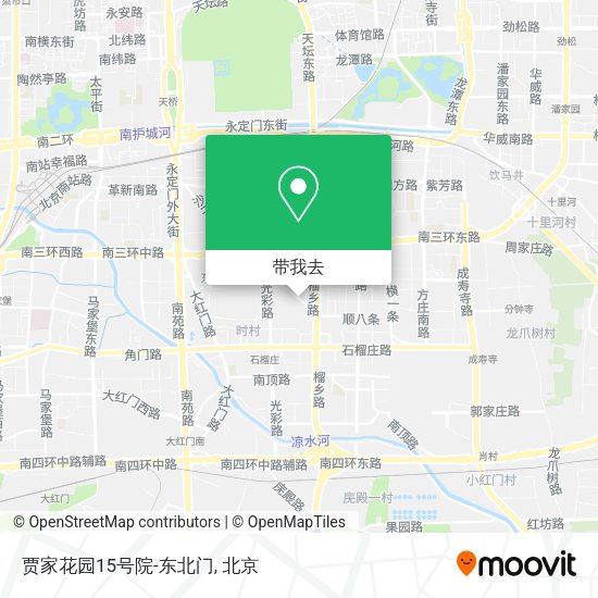 贾家花园15号院-东北门地图