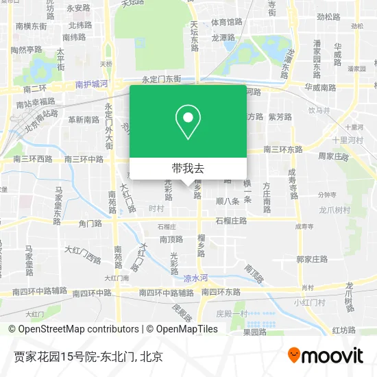贾家花园15号院-东北门地图