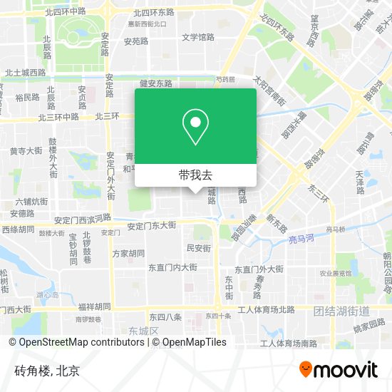 砖角楼地图