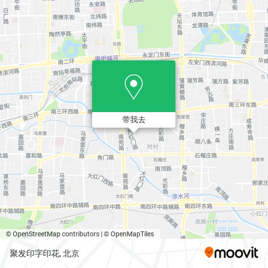 聚发印字印花地图
