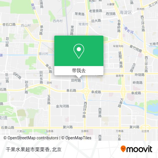 干果水果超市栗栗香地图