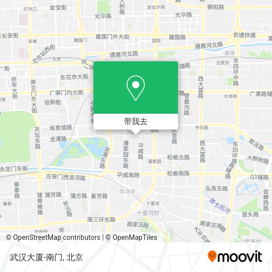 武汉大厦-南门地图
