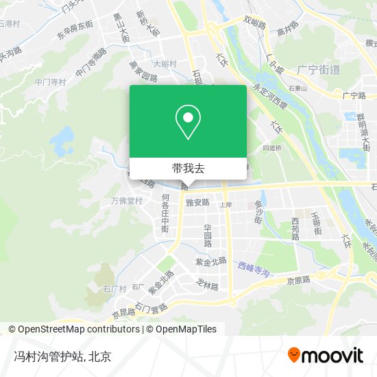 冯村沟管护站地图