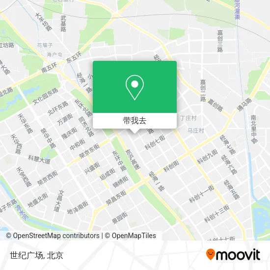 世纪广场地图