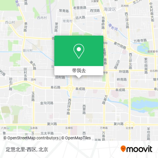 定慧北里-西区地图
