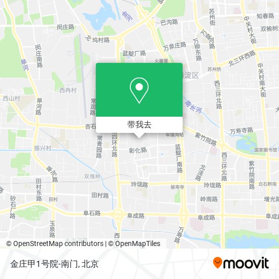 金庄甲1号院-南门地图