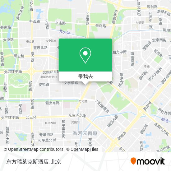 东方瑞莱克斯酒店地图