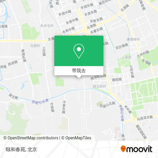 颐和春苑地图