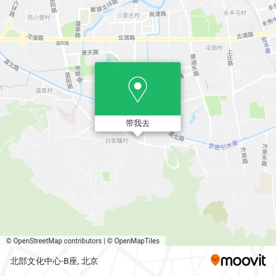 北部文化中心-B座地图