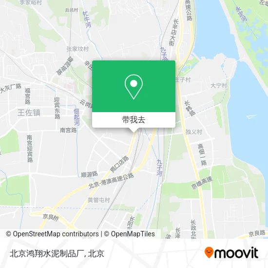 北京鸿翔水泥制品厂地图