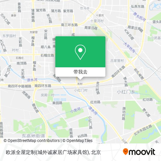 欧派全屋定制(城外诚家居广场家具馆)地图