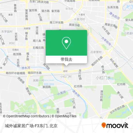 城外诚家居广场-F3东门地图