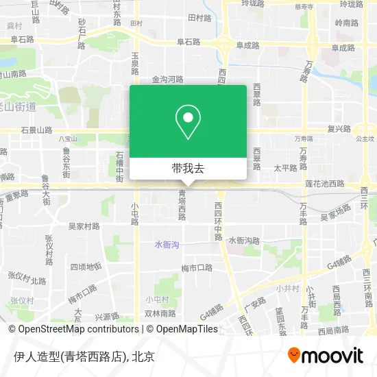 伊人造型(青塔西路店)地图