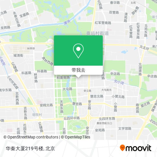 华秦大厦219号楼地图
