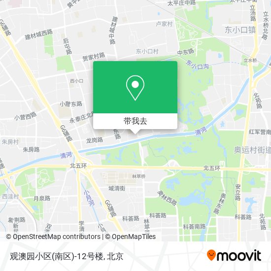 观澳园小区(南区)-12号楼地图