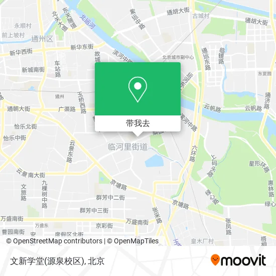 文新学堂(源泉校区)地图