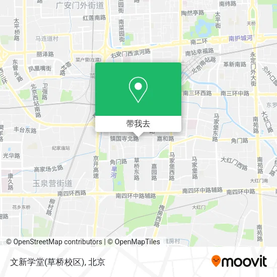 文新学堂(草桥校区)地图