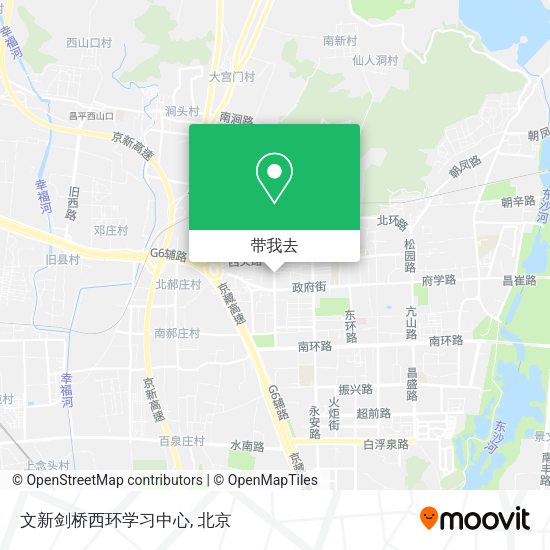 文新剑桥西环学习中心地图