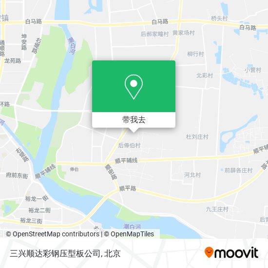 三兴顺达彩钢压型板公司地图