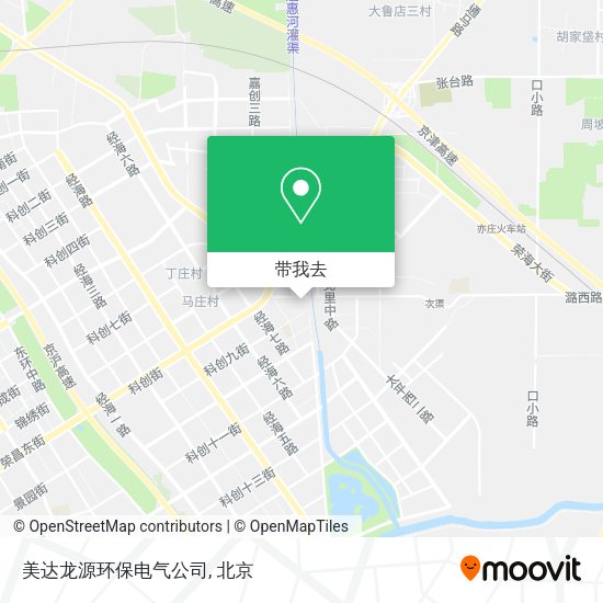 美达龙源环保电气公司地图