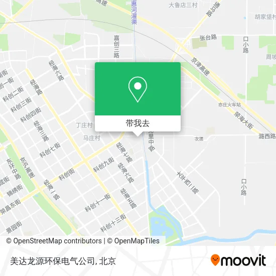 美达龙源环保电气公司地图