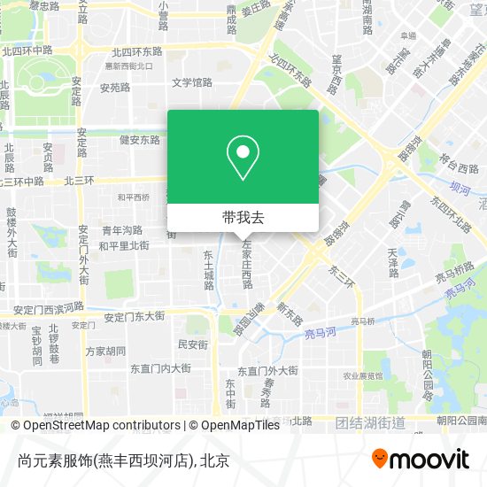 尚元素服饰(燕丰西坝河店)地图