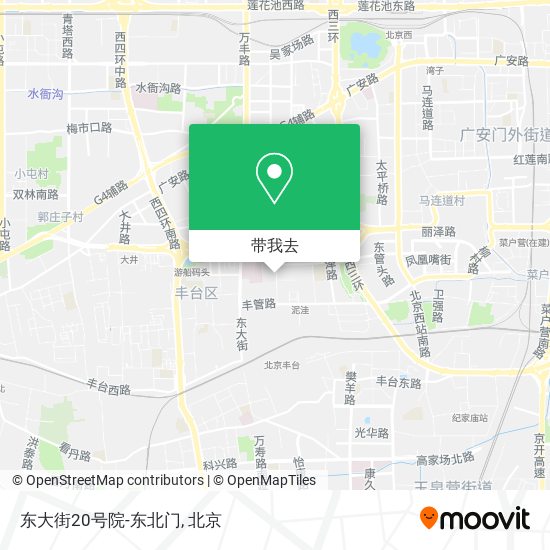 东大街20号院-东北门地图