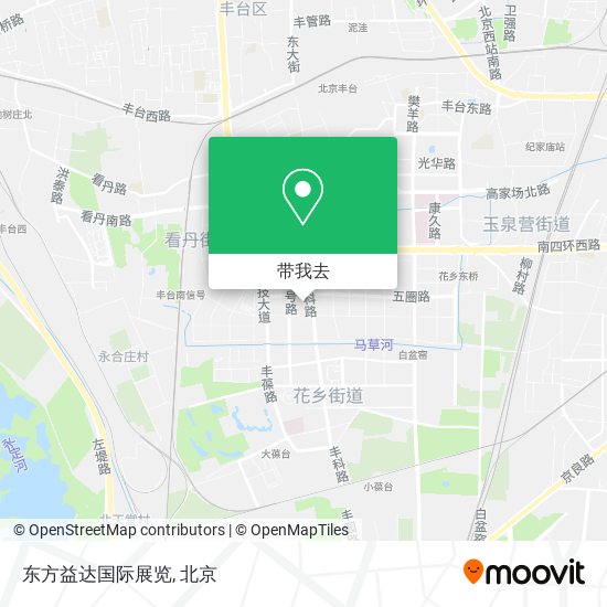 东方益达国际展览地图