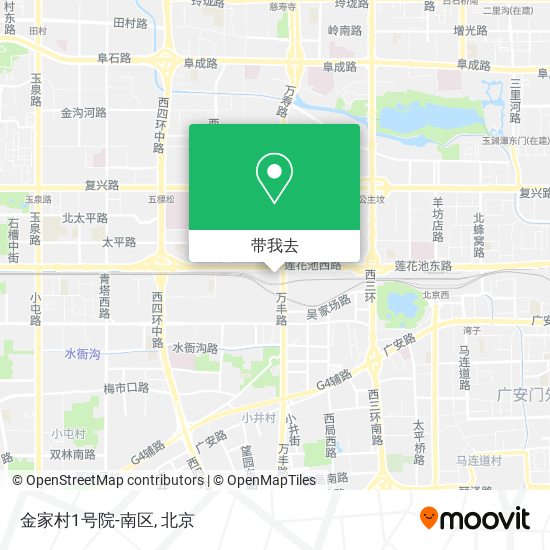 金家村1号院-南区地图