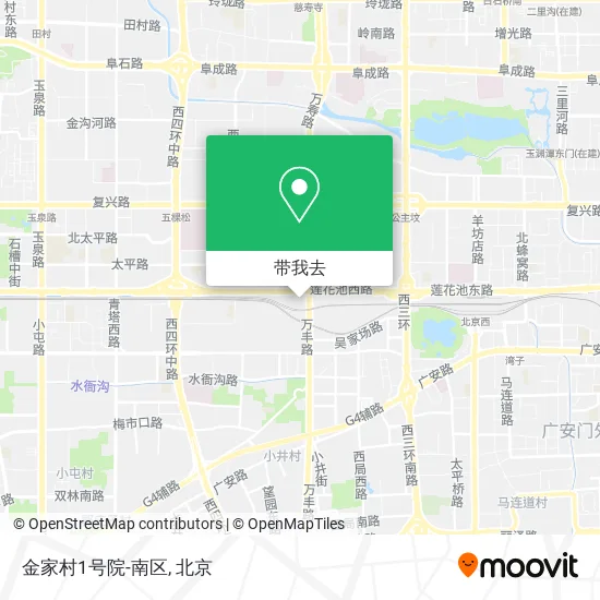 金家村1号院-南区地图