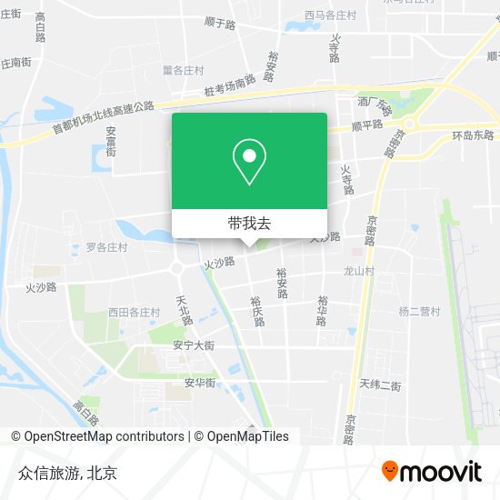 众信旅游地图