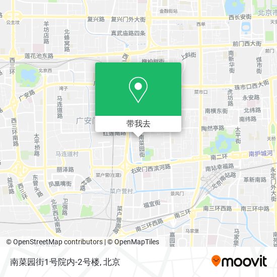 南菜园街1号院内-2号楼地图
