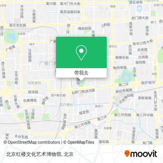 北京红楼文化艺术博物馆地图