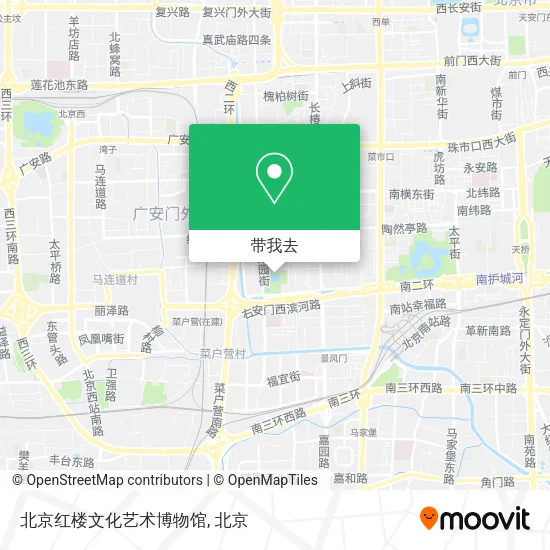 北京红楼文化艺术博物馆地图