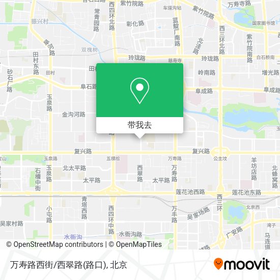 万寿路西街/西翠路(路口)地图