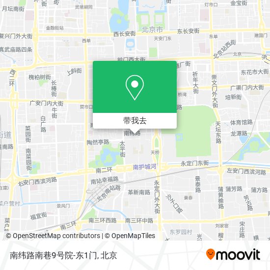 南纬路南巷9号院-东1门地图