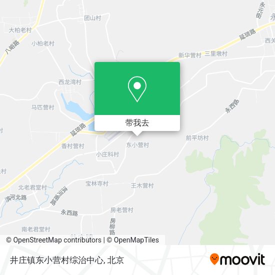 井庄镇东小营村综治中心地图